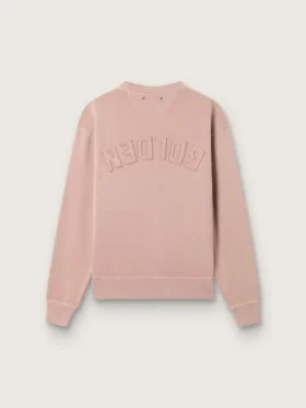 Sudadera rosa polvo con logotipo invertido en la espalda – Jersey Capsule