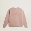 Sudadera rosa polvo con logotipo invertido en la espalda - Jersey Capsule