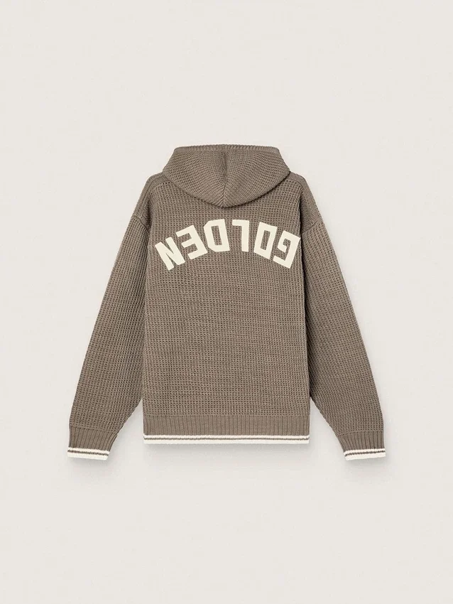 Sudadera unisex con capucha en gris paloma