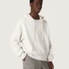 Sudadera unisex con capucha Star en algodón gris jaspeado