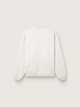 Sudadera unisex «Star» en algodón gris jaspeado con bordado «Star»