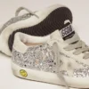 Super-Star Junior con purpurina plateada y detalles de gamuza