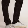 Super-Star para hombre con estrella de gamuza y lengüeta del talón azul