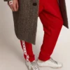 Super-Star para hombre con lengüeta plateada en el talón y letras