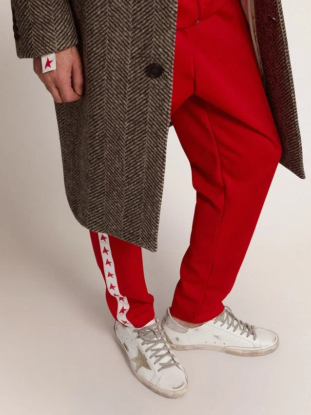 Super-Star para hombre con lengüeta plateada en el talón y letras
