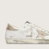 Super-Star para hombre con ribete y letras dorados brillantes