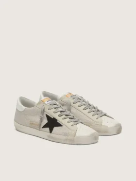 Super-Star para hombre en cuero con estrella negra