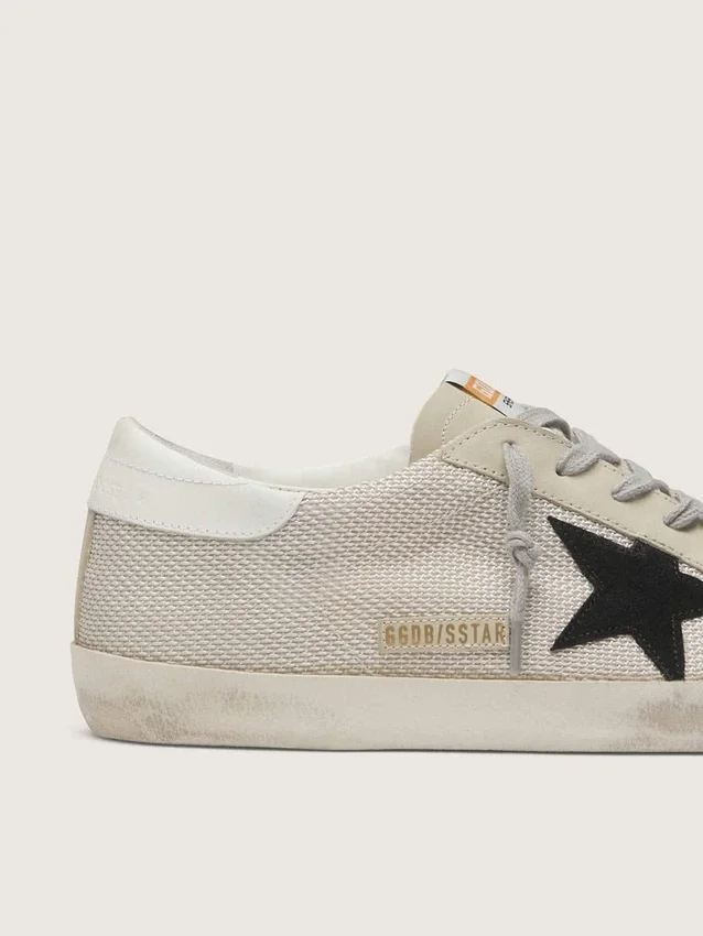 Super-Star para hombre en cuero con estrella negra