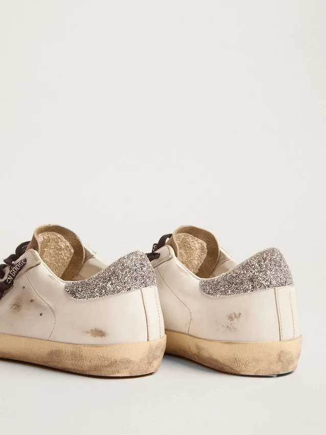Super-Star para mujer con estampado de leopardo y estrella de cristales Swarovski