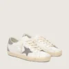 Super-Star para mujer con estrella de cristales Swarovski plateados y lengüeta en el talón