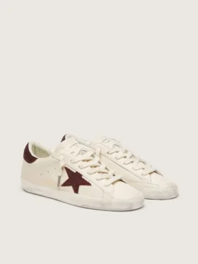 Super-Star para mujer con estrella de gamuza y lengüeta en el talón con cristales Swarovski