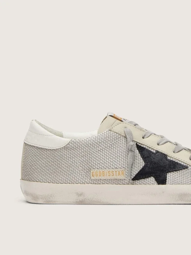 Super-Star para mujer en cuero con estrella negra