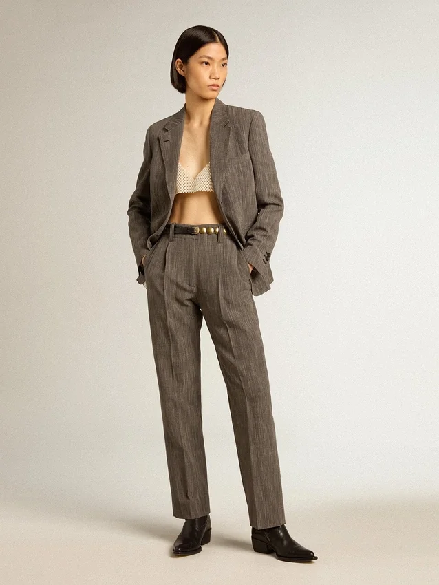 Top de perlas para mujer