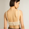 Top de perlas para mujer