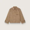 Trench oversize para mujer con cristales