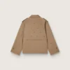 Trench oversize para mujer con cristales