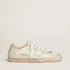 V-Star para mujer en cuero con efecto vintage