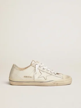V-Star para mujer en cuero con efecto vintage