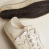 V-Star para mujer en cuero con efecto vintage