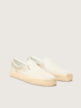 VCE Penstar para hombre en gamuza beige y lentejuelas color perla