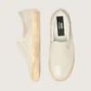 VCE Penstar para hombre en gamuza beige y lentejuelas color perla
