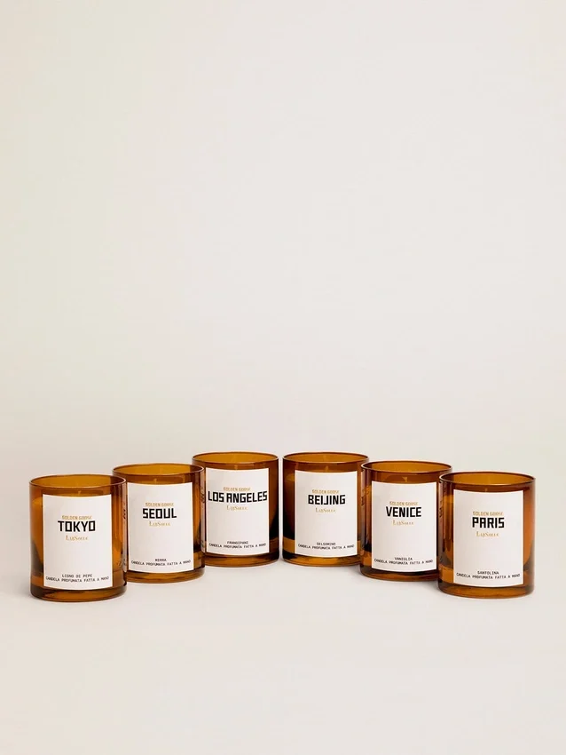 Vela perfumada de vainilla Venice Esencias, 200 g.