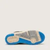 Zapatillas Forty2 para mujer en gomaespuma negra y cuero con estrella de TPU y lengüeta del talón de cuero negro