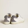 Zapatillas Old School de origen biológico con estrella perforada y lengüeta del talón con purpurina