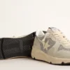 Zapatillas Running Sole para mujer adornadas con cristales Swarovski y una estrella color marfil