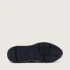 Zapatillas Running Sole para mujer en plateado brillante y gamuza gris paloma