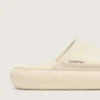 Zapatillas sin cordones Space-Star para mujer en cuero blanco