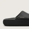 Zapatillas sin cordones Space-Star para hombre en cuero negro