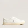 Zapatillas sostenibles Yatay Modelo 1B con parte superior blanca de origen biológico y Y blanca