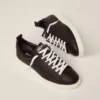 Zapatillas Starter para hombre en cuero con estrella estampada en la lengüeta del talón