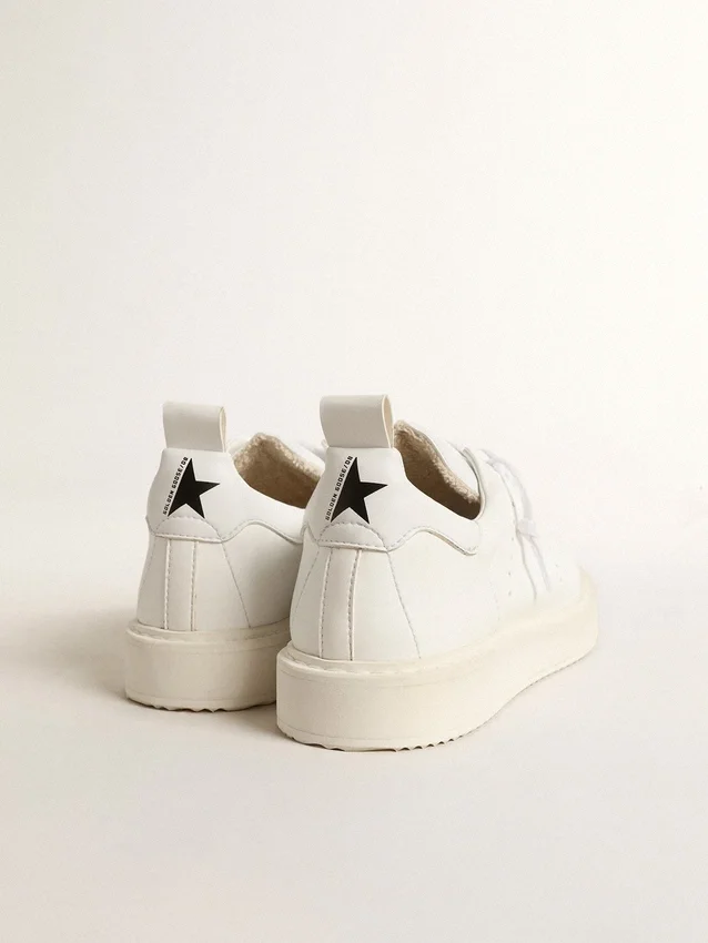 Zapatillas Starter de origen biológico para hombre con estrella blanca y lengüeta en el talón