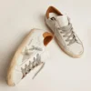 Zapatillas Super-Star para hombre con estrella de gamuza y lengüeta marrón en el talón