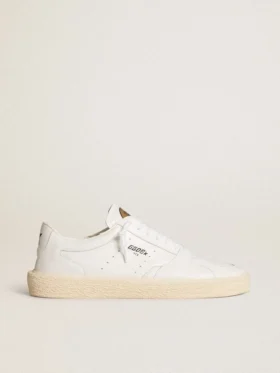 Zapatillas Tenth Star para hombre en cuero blanco