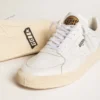 Zapatillas Tenth Star para hombre en cuero blanco