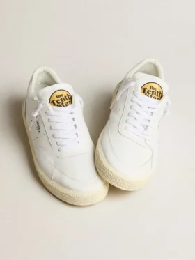 Zapatillas Tenth Star para mujer en cuero blanco