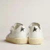 Zapatillas Tenth Star para mujer en cuero blanco