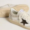 Zapatos Ball Star para mujer con estrella de cuero metalizado y lengüeta del talón de cuero brillante