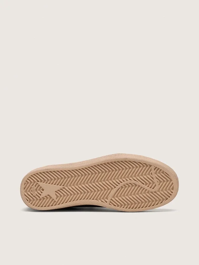 Zapatos Ball Star para mujer en gamuza azul oscuro con estrella azul oscuro con purpurina