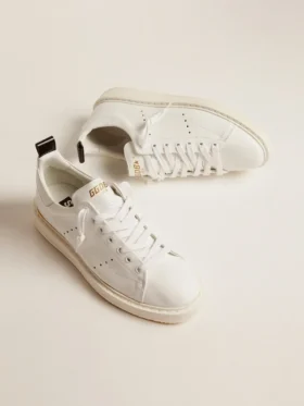 Zapatos Starter para hombre en piel con estrella en la lengüeta del talón